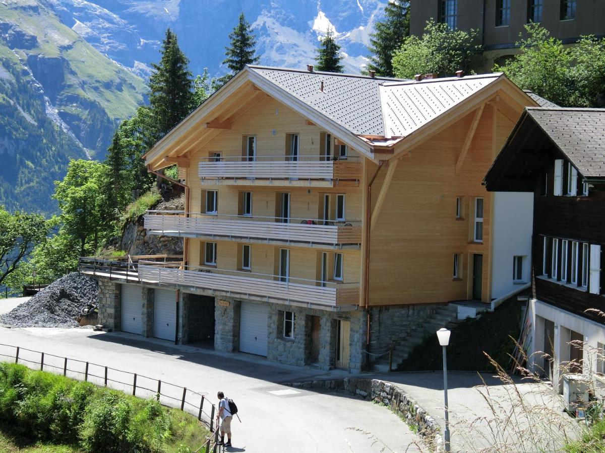 Chalet Raufthubel Apartment Murren Exterior photo